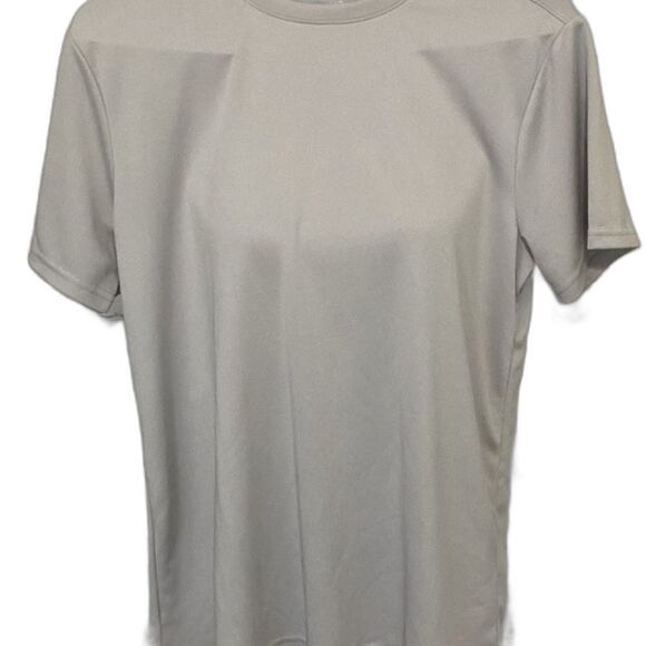 Athlio T-Shirt Men’s Size Medium Color Light Gray 100% Polyester - Picture 4 of 7